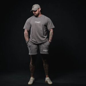 Everyday Patriot - Shorts, Washed grey