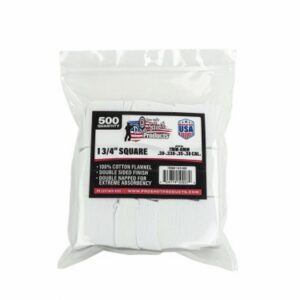 PRO-SHOT - 7mm-.38 Cal. / 6mm Benchrest - 1 3/4" Square 500 Count