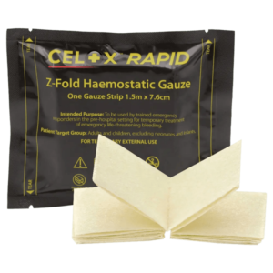 CELOX RAPID Z-FOLD HEMOSTATIC GAUZE 5FT