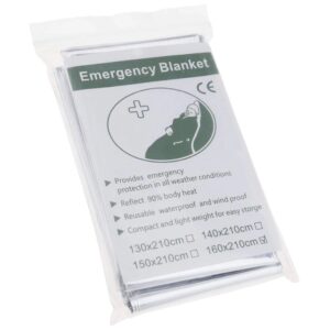 Thermal Emergency Aluminum Blanket 140x210 cm